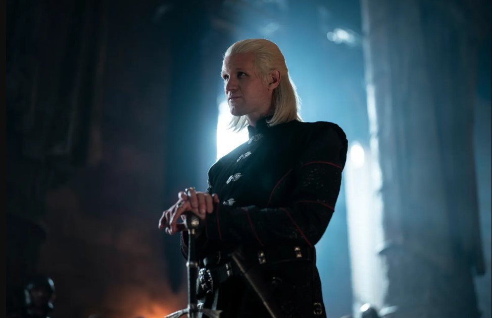 Daemon Targaryen tragic HBO version — Matt Smith as Daemon alone at Harrenhal in House of the Dragon, HBO