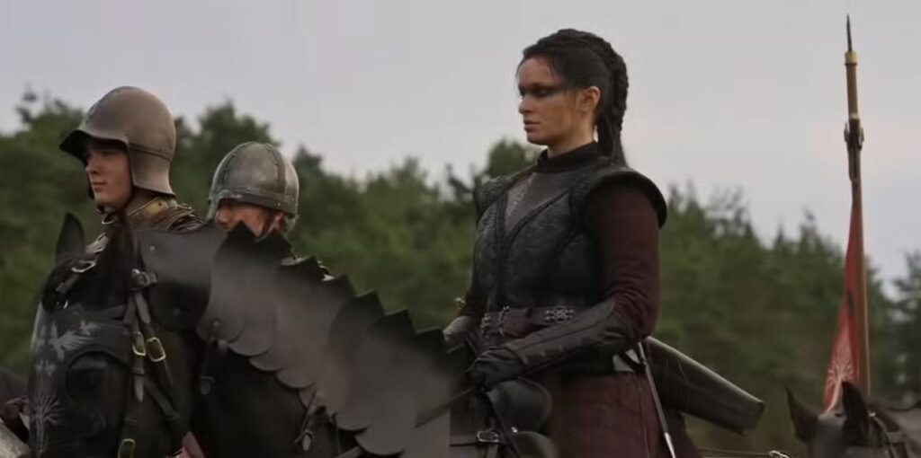 Black Aly Blackwood House of the Dragon — Annie Shapero as Alysanne Blackwood in House of the Dragon season three, HBO