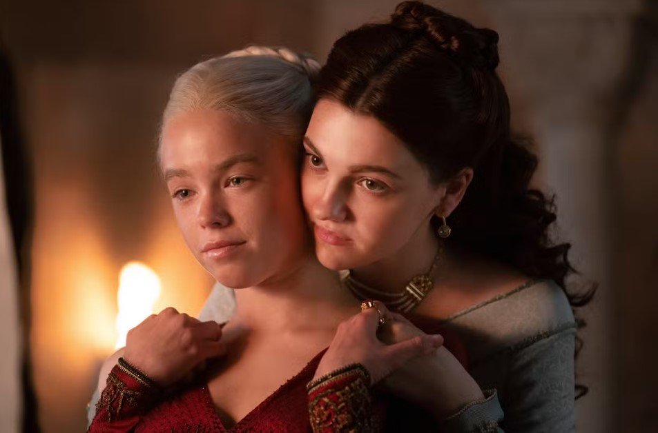 House of the Dragon toxic fandom — Emma D'Arcy as Rhaenyra Targaryen in House of the Dragon, a target of the toxic fan behavior Ryan Condal called horrible, HBO