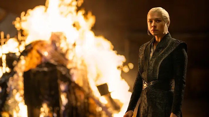 Vhagar riderless House of the Dragon Season 3 Episode 5